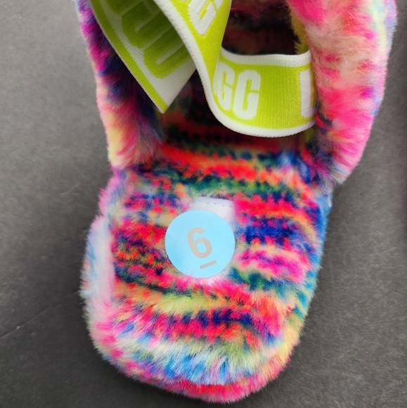 NWT Ugg Fluff Yeah Pixelate slippers - Picture 6 of 7